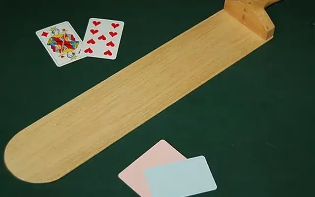 Baccarat table