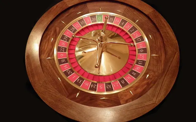 Roulette table