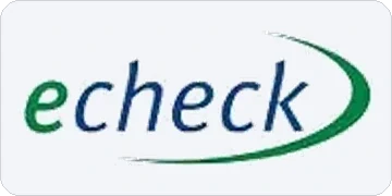 eCheck logo